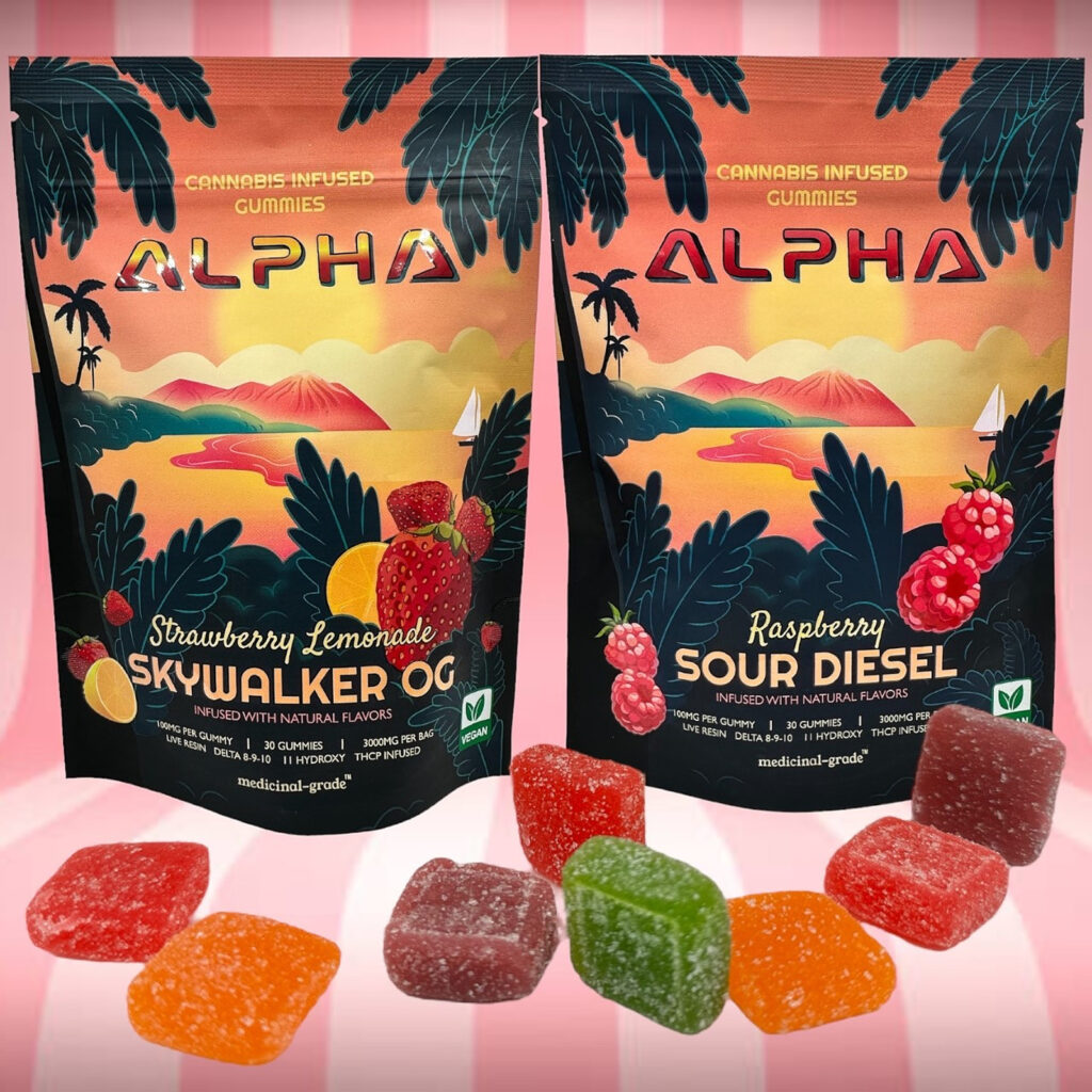 30 Pack ALPHA THC Gummies 3000mg