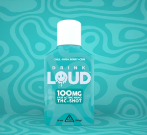Rove | Drink Loud 100mg THC Shot | Kush Berry | 50ml