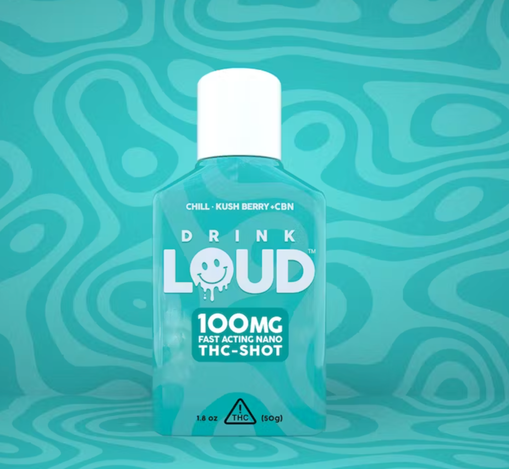 Rove Drink Loud 100mg THC Shot 