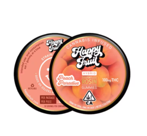 Peach Paradise Rosin Gummies - 100mg THC