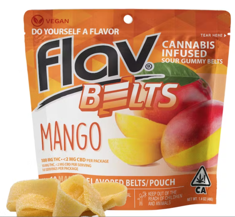 Flav Belt Mango 100mg