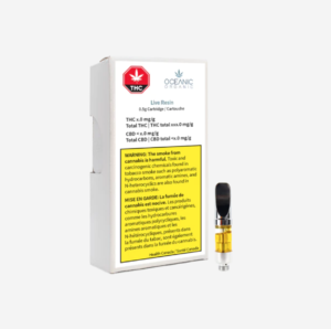 Oceanic Organic Live Resin 510 Vape Cartridge