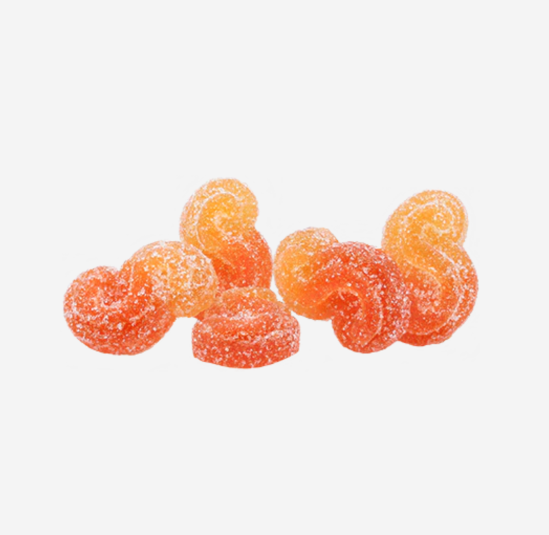 Spinach SOURZ Peach Orange 1:1 Soft Chews